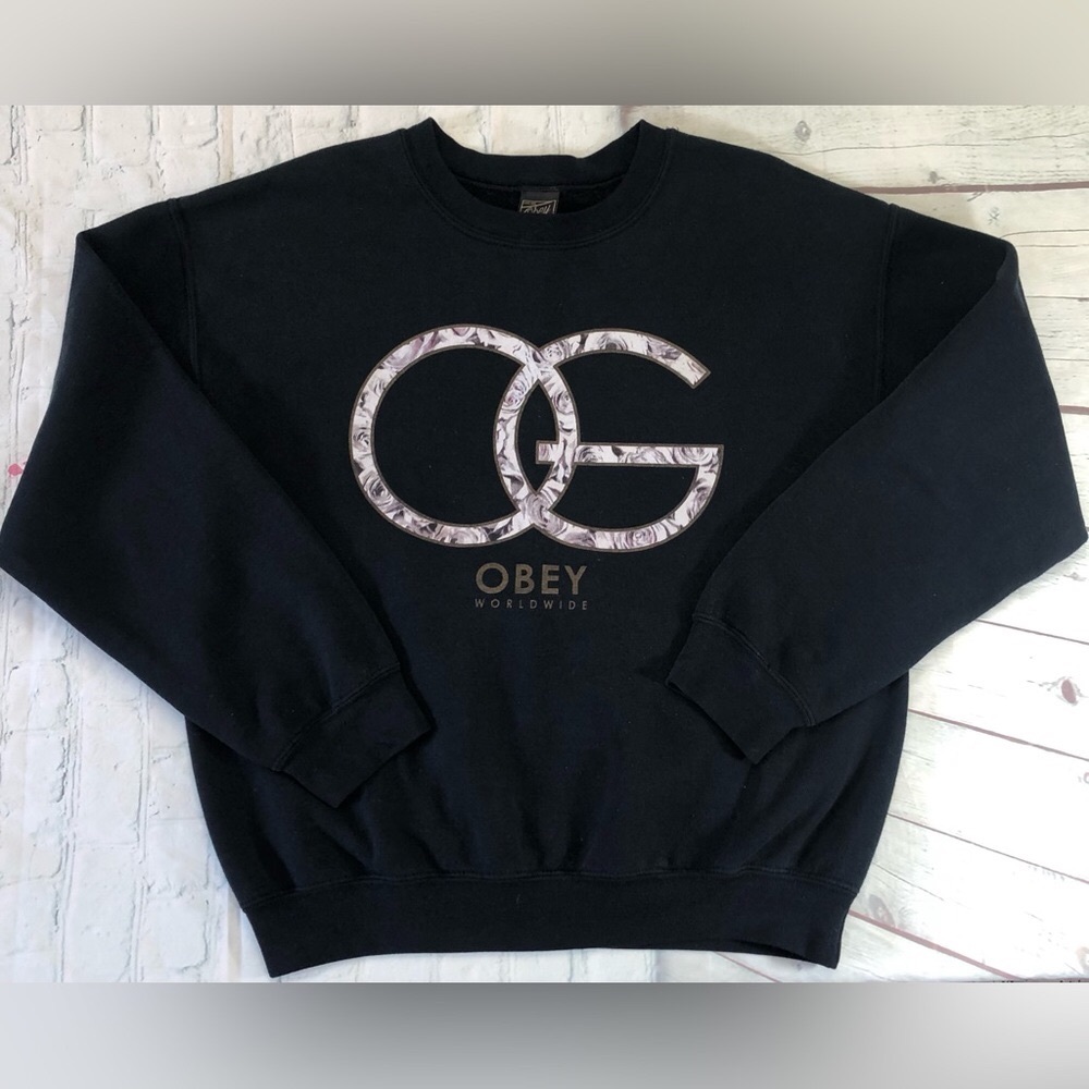 Obey WorldWide Original Gangster Crewneck Pullover